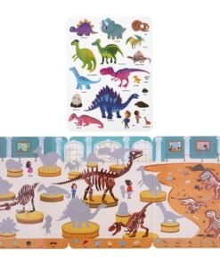 Alternative view of Silicone Sticker Book - Dinosaur Museum