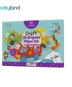 3D Origami Paper Kit -Transportations