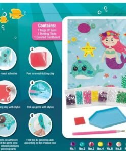 Alternative view of Diamond Art Mermaid