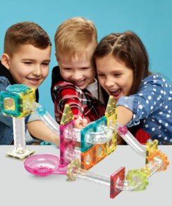 Alternative view of 45Pc Marble Run Set De Viaje 2 En 1 Magnetic Tiles
