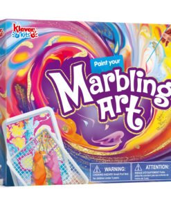 Alternative view of kit de arte de pintura marmoleada