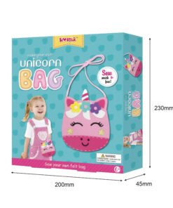 Juguete Kit de bolsa de fieltro - unicornio