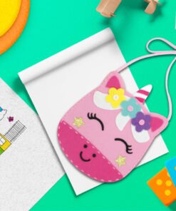 Alternative view of Juguete Kit de bolsa de fieltro - unicornio