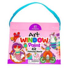Kit de arte para ventanas - Mundo de princesas