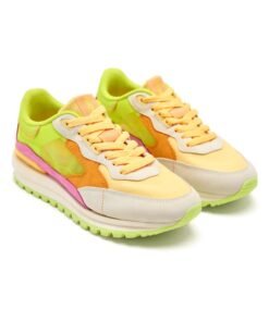 Zapatos Tennis Comb Multi Amarillos