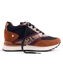 Alternative view of Zapatos Tennis c/plataf snake print