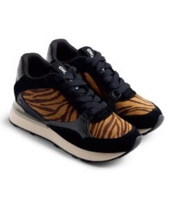 Zapatos Tennis Plataf c/zebra